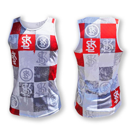 Koszulka na ramiączka "SZACHOWNICA"