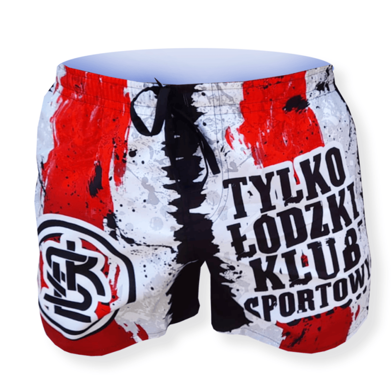 Spodenki kąpielowe "Tylko ŁÓDZKI K.S."