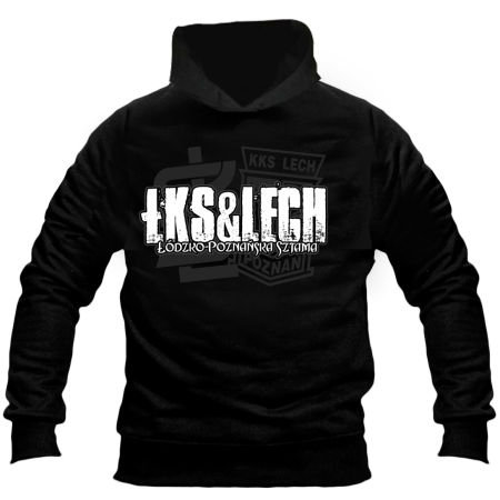 Bluza z kapturem "ŁKS&LECH"