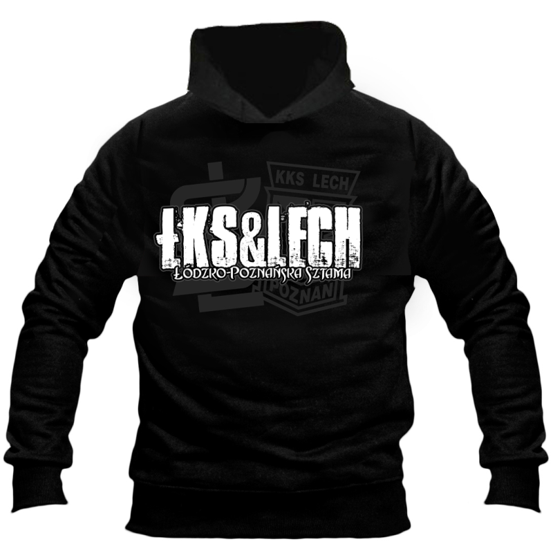 Bluza z kapturem "ŁKS&LECH"