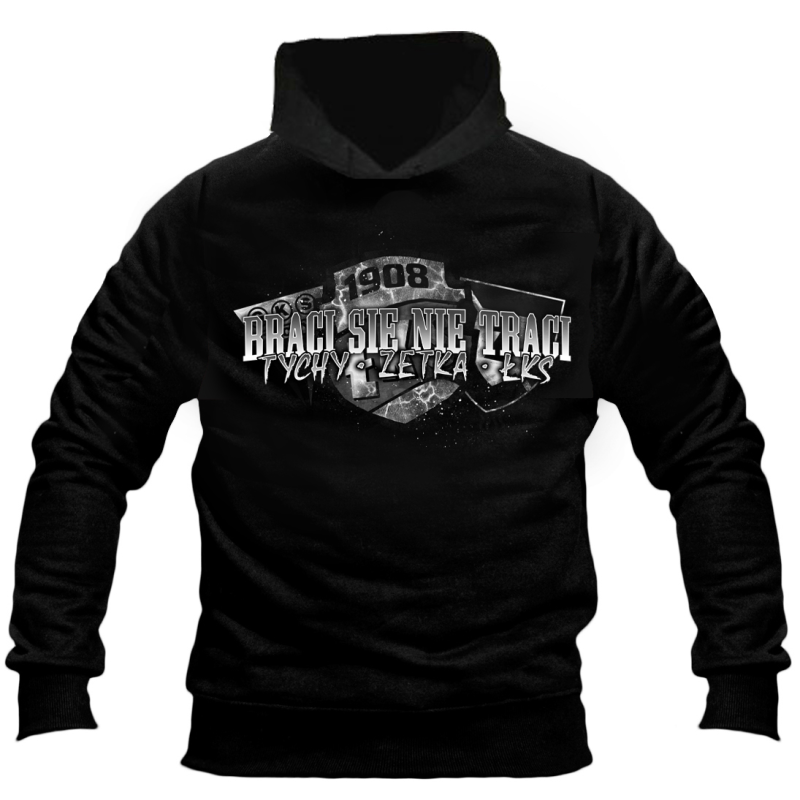 Bluza z kapturem "GKS&WKS&ŁKS"