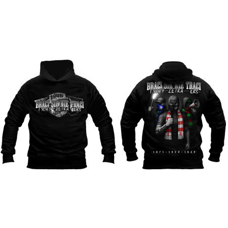 Bluza z kapturem "GKS&WKS&ŁKS"