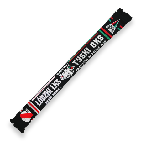 Szal "ŁKS ŁÓDŹ&GKS TYCHY"