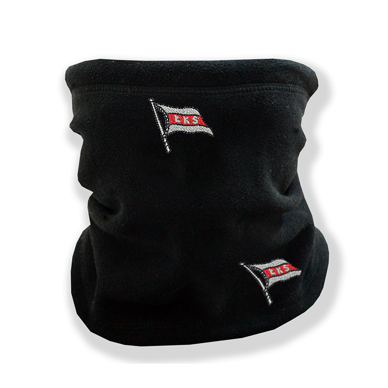 Komin Polarowy czarny "FLAGA"