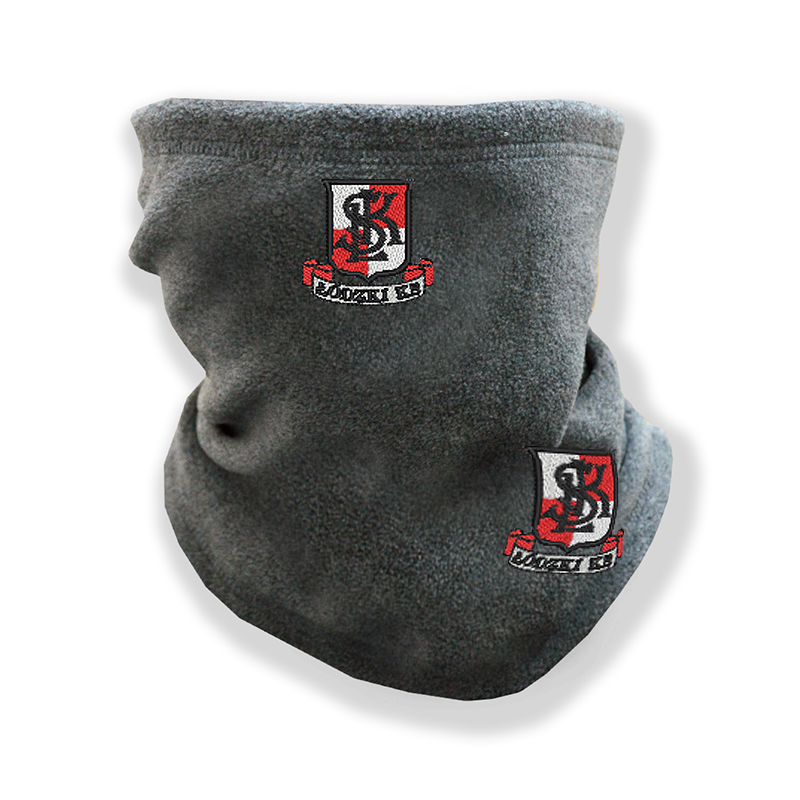 Komin Polarowy Szary "FLAGA"