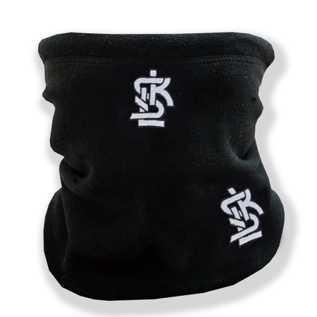 Komin Polarowy czarny "PRZEPLATANKA"