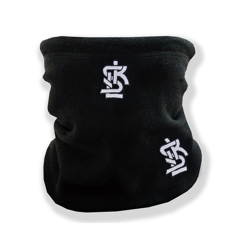 Komin Polarowy czarny "PRZEPLATANKA"