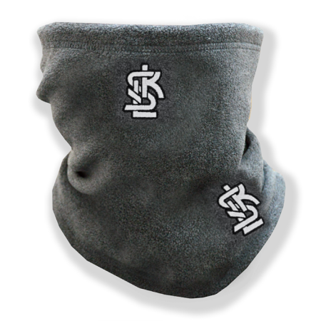 Komin Polarowy Szary "PRZEPLATANKA"