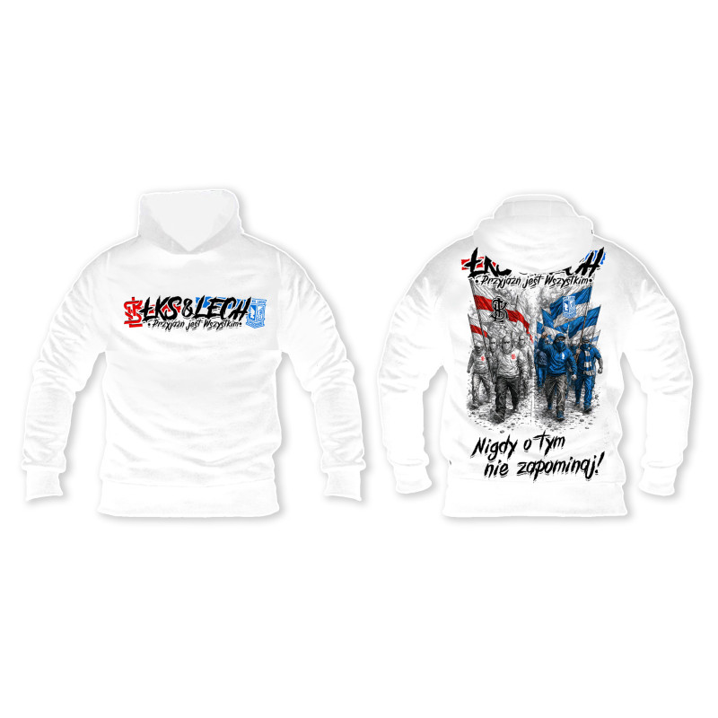 Bluza z kapturem "ŁKS&LECH"