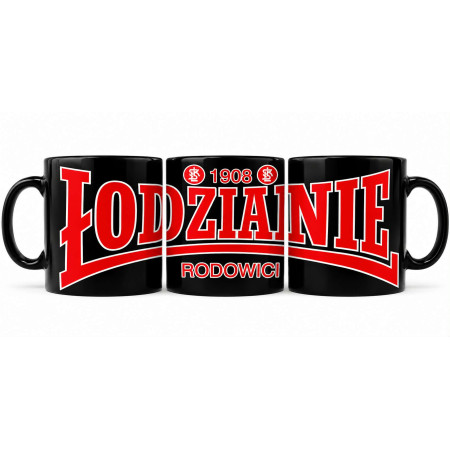 Kubek Czarny "ŁODZIANIE"