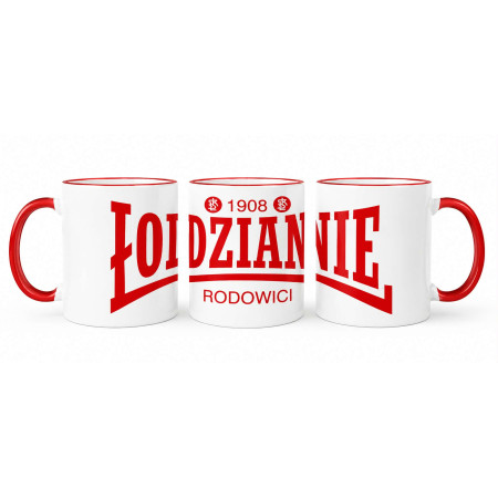 Kubek Biały "ŁODZIANIE"